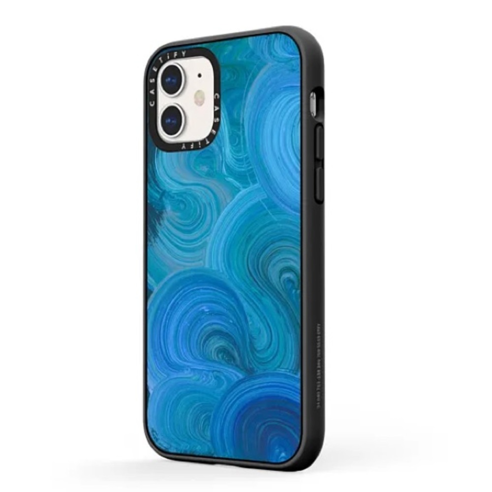 Casetify iPhone 12 Pro Case Blue Artsy